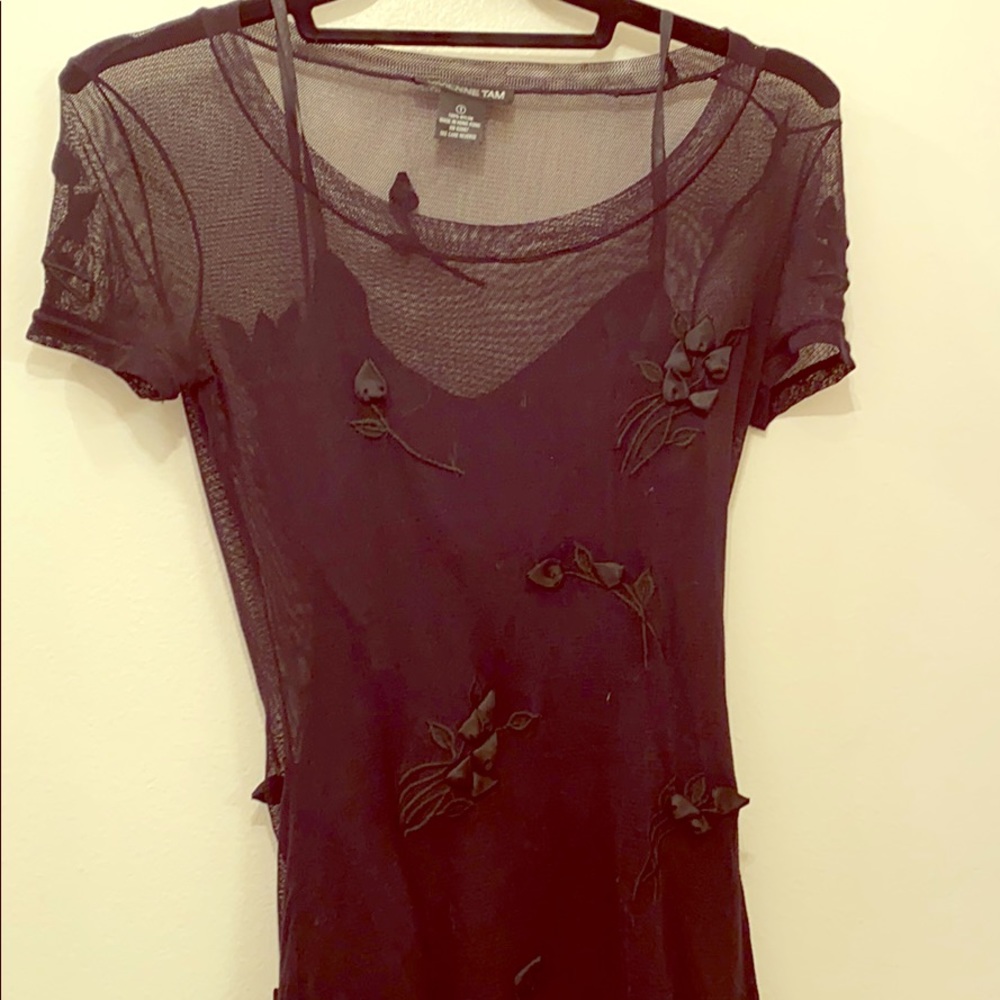 Viviane Tam Dress and slip
